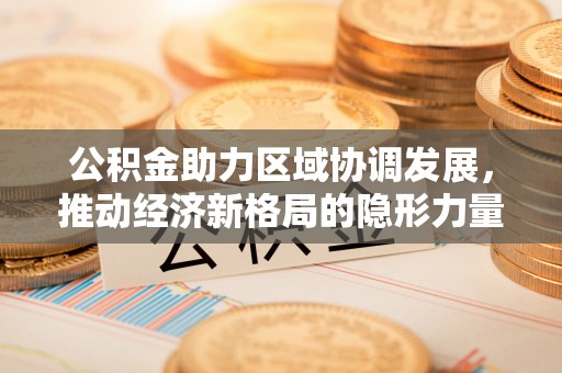 江安公积金助力区域协调发展，推动经济新格局的隐形力量